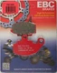 EBC "X" FRONT Carbon Brake Pads KAWASAKI KLR650 KX125 KX250 KX500 -   FA130X