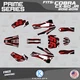 Graphics Kit for Cobra CX50 JR (2012-2015) Prime Series - Red