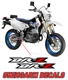Red Swingarm Decals Sticker graphics Fits Suzuki Drz 400 drz400e DRZ400 Drz400s
