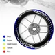 17 inch Vinyl Wheel Rim Stickers S30B For Kawasaki Z000 19 20 21 22 23