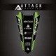 Attack Graphics Renegade Rear Fender Decal Green