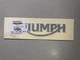 TRIUMPH BONNEVILLE 01-20 Fuel Tank Decal (Fusion White) T3900448