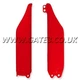 Honda CRF 450 X 2005-2020 Red Polisport Plastic Front Lower Fork Guards