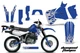 Dirtbike Graphic Stickers Decals For Honda XR650L 1993-2025 DFLAMES S U