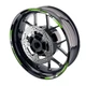 For Yamaha MT03 18 19 20 17 inch Wheel Sticker Green SHADE