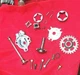 YZ450F YAMAHA 2005 YZ450 OIL PUMP PARTS & TRANSFER TUBE