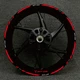 For Yamaha MT-03 MT 03 MT03 Decal Wheel Hub Waterproof Reflective Stickers