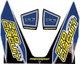 Pro Circuit T-6 Exhaust Decals Dark Blue D22T6-DB Pro Circuit T-6 Exhaust Decals Dark Blue D22T6-DB