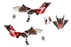 Fits Yamaha YFZ 450R 450X 09-13 graphic decal kit stickers 450r 2009 to 2013