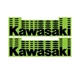 D'Cor Kawasaki Decal - 6" - 10 Pack 40-20-107