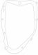1976-1978 Suzuki RM250 rm 11482-41100 Clutch Cover Gasket