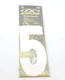 FACTORY EFFEX Standard Numbers 8in. White #5 (3 PK) 02-4485 NS291A 944186