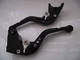 Yamaha FJR1300 (2004-2020), CNC levers short black/chrome adjusters, F16/C777