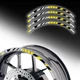 Retroreflective 17" Rim Wheel Sticker SH17 For Ducati Hypermotard 939 16-18 17