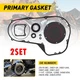 2Set Clutch Primary Cover Gasket Seal for Harley-Davidson 1999-2006 Road Glide D