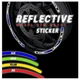 SH25 Reflective Wheel Rim Stickers For Triumph Daytona 1200 93-99 98 97 96 95 94