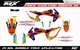 Fit KTM XCW XCFW EXC EXCF 2017 to 2019 & SX SXF XC XCF 2016 to 2018 graphic kit