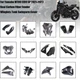 For Yamaha MT09 2021-2023 Real Carbon Fiber Fender Winglets Tank Swingarm Cover