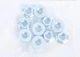 Bolt M8FNUT-STL 12mm Hex Flange Nuts - M8
