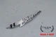 2018 Harley Street Glide LEFT Fuel Gas Tank Badge Medallion CHROME #4197
