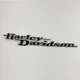 Harley Davidson Medallion Black and Silver Left Side 08-23 Touring OEM 62435-11