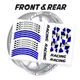SP13 17'' Rim Wheel Stickers Decal Graphic For Honda NC700 X 12-17 16 15 14 13