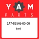 2A7-85546-00-00 Yamaha Band 2A7855460000, New Genuine OEM Part
