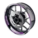 Purple GP07 Racing 17" Rim Wheel Sticker For Honda CBR650R 19 20