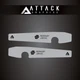 Attack Graphics Renegade Swing Arm Decal Grey For Yamaha YZ125 Monster Energy
