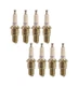 NGK Set of 8 Standard Nickel Spark Plugs Gap 0.035 For Chevrolet GMC V8