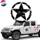 20'' Army Star Distressed Vinyl Decal Car Hood Side Body Badge For Jeep Wrangler