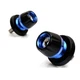 Blue BB01 6MM CNC Swing Arm Spools For Yamaha YZF R1M R1 19 20 21 22 23