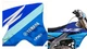 Factory Effex Chrome Series Radiator Shroud Graphic Kit #27-03206 for Yamaha