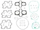 Athena Complete Gasket Kit w/o Oil Seals (P400210850975/1)