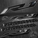 6"3D Vinyl Logo&Letter Decal+5.75"Fairing Sticker YZF-R1/R1M 2-Tone Glossy Black