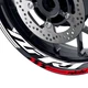 For Yamaha YZF R1 19 20 21 22 17 inch Red Rim Decal Wheel Stickers AA01
