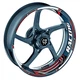 Racing BP 17 inch Rim Wheel Stickers Decals For Yamaha FZ09 MT-09 18-21 20 19