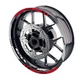 For Suzuki GSXR 1000 15 16 17 18 19 20 17 inch Red Rim Decal Wheel Stickers AA02