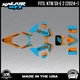 Graphics Kit for KTM Electric Mini SXE2 (2024+) Razor - CYAN