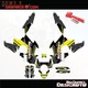 GRAPHICS KIT DECALS STICKERS RT1 Black 4 HUSQVARNA NORDEN 901 2022+ GRAPHICS KIT DECALS STICKERS RT1 Black 4 HUSQVARNA NORDEN 901 2022+
