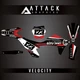 Attack Graphics GAS_C_05_VELOCITY Custom Velocity Complete Bike Graphics Kit