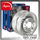 Genuine Apec Blue Rear Brake Discs Set for HONDA CR-V 2.2 (2001&ndash;2007)