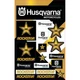 D'COR Visuals Husqvarna Racing decal sheet 40-70-101