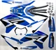 YAMAHA WR250 X 2008 2021 BLUE RACING EDITION DECOR DECAL Sticker