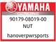 Yamaha OEM Part 90179-08019-00 NUT