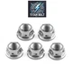 5 Yamaha YZF R1 YZF R1M 2015-2023 Titanium Rear Sprocket Nut  Race Safety Nuts