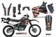 Dirtbike Graphic Stickers Decals For Honda XR650L 1993-2025 WW2