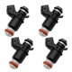 4PCS Fuel Injector 16450-HW1-672 For 2004 Honda AquaTrax F-12 (ARX1200N3) US