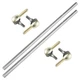 Fits Polaris Sportsman SP 850 Tie Rod End and Tie Rod Kit 2016 2017-2021 2 Set