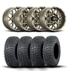 ITP Hurricane 14" Bronze Wheels And Terra Hook Tires [27x9-14]
